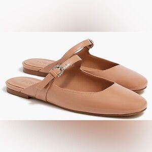 J. Crew Mary Janes - Nude color, size 10.5, like new